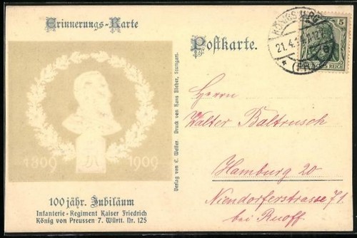 Präge 100 jähr jubiläum - präge-ak, jähr.