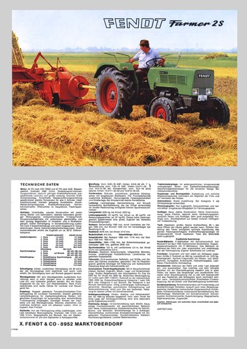 Fendt farmer traktor - fendt, 2