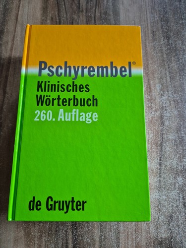 Pschyrembel klinisches - pschyrembel,