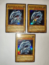 Yu-Gi-Oh 3x Blauäugiger W