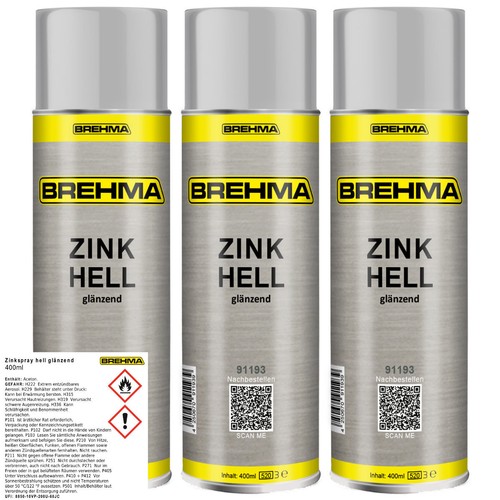 Brehma zinkspray hell - zinkspray,