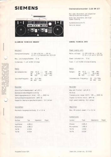Siemens club 877 - siemens,