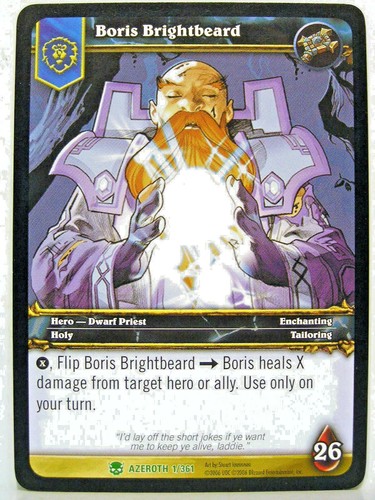 World warcraft tcg heroes - world,