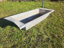 alte eckige Zinkwanne, Wanne