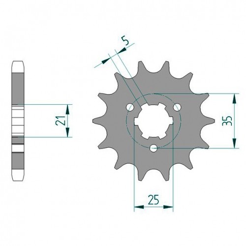 Stahl ritzel für suzuki - stahl,