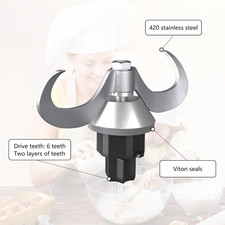 Für Vorwerk Thermomix TM31 Rühraufsatz Teigmesser Mixmesser Küchenmaschine