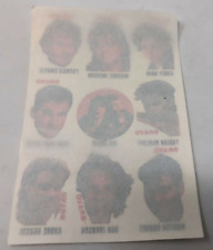 BRAVO 9 Wasser - Tattoos für die Haut - Corey Haim / Michael Jackson ... (K)