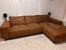 Sofa lounge braun - sofa/lounge/sofa, braun/cognac