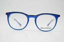 Brille BELLINGER LESS 1811 TITAN Blau Gold Oval Brillengestell eyeglasses Neu