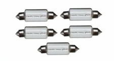 5 x Birne 6V 10W Sofitte