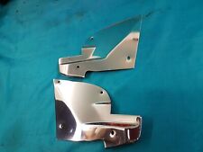 Mercedes-Benz W107 C107 SLC Tür Chrom Chromblende Platte Tür links + rechts