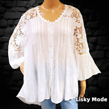 Oversized Damen Italy Bluse