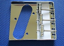 NEW Vintage 3 Saddle BRIDGE for USA Fender Telecaster Tele 10.8mm Space Chrome