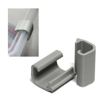 2 Stück Grau Clipschloss