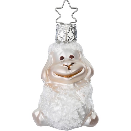 Christbaumschmuck glas schaf - glas,
