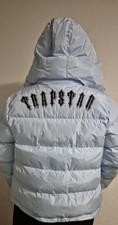 Trapstar Puffer Jacke Hellblau Größe M – Original Neu mit Etikett