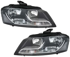 Scheinwerfer Set für Audi A3 8P 2008-2013 H7 H7 Halogen LWR Motor links + rechts