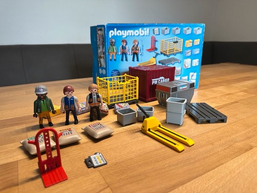 Playmobil city action cargo - city,