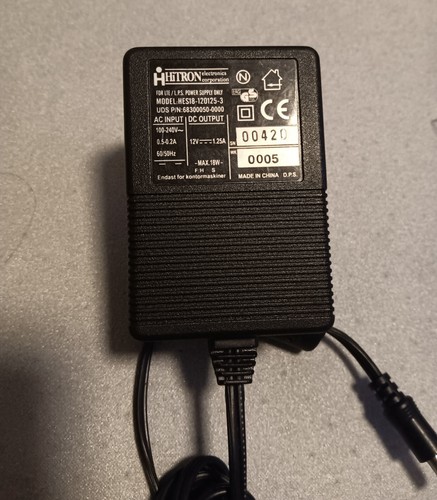Hitron hes18 120125 adapter - hes18-120125-3,