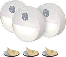 Proxinova LED Nachtlicht 3er Set mit Bewegungsmelder Batteriebetrieb