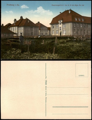 Ansichtskarte freiberg - ansichtskarte,