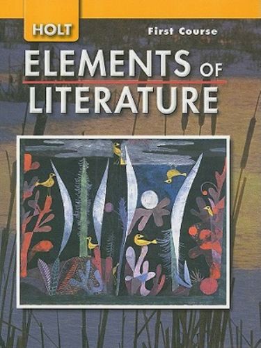 Holt elements literature - elements,