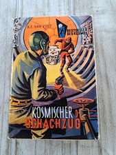 A. E. VAN VOGT KOSMISCHER SCHACHZUG LEIHBUCH MIT SCHUTZUMSCHLAG BALOWA 1956