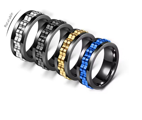 Anti stress punk ring - anti,