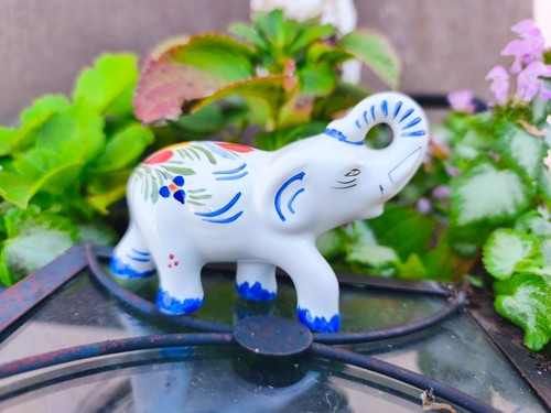 Porzellan elefant quimper - porzellan,
