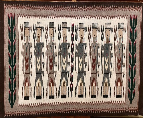 Antique navajo rug teppich - navajo,