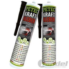 2x 94229 290 ml PETEC KRAFTKLEBER KAROSSERIE KAROSSERIEKLEBER KLEBER DICHTSTOFF