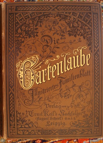 Buch die gartenlaube - buch, gartenlaube"