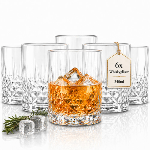 Whisky gläser 340ml - whisky,