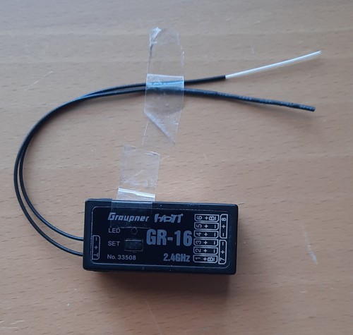 Graupner hott empfänger - graupner, gr-16