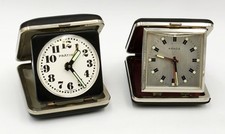 2 Reisewecker Reiseuhr Taschenuhr Kienzle und Prätina Vintage Retro Uhr 
