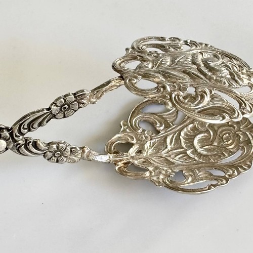 Jugendstil gebäckzange 800 - jugendstil,
