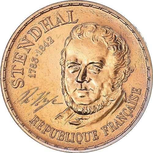 Münze frankreich stendhal - frankreich,,