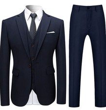 Anzug Hochzeit Business Blau, Gr. XL / NEU! 