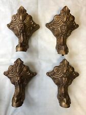 4 antike Badewannenfüße