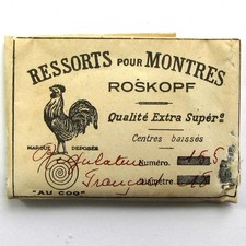 UHRMACHEREI 5 ALTE UHRENFEDERN