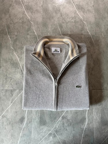 Lacoste zip weste stehkragen - zip,