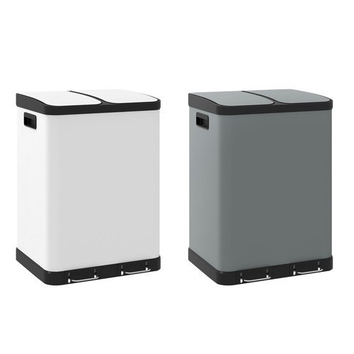 Homcom mülleimer 30l - 2,