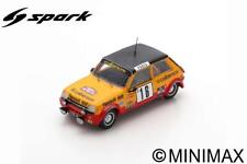 Modellauto Rallye Maßstab 1:43 SPARK Modell RENAULT 5 ALPINE R5 Rallye