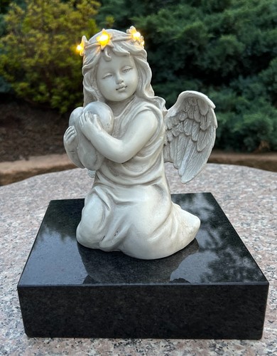 Led engel figur dekofigur - led,