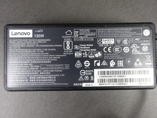 Original lenovo 135 watt - original,