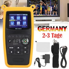 Satlink WS-6933 Camping Satfinder HD DVB-S+DVB-S2 8PSK SAT Messgerät EU DHL DEU