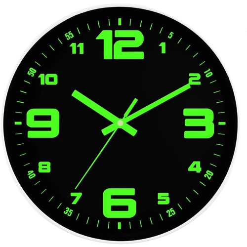 Leuchtende wanduhr 30 - leuchtende,