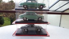 Hachette Panhard: 1954 Dyna Z + 1960 PL 17 + 1965 CT24, 1:24, in blister-box
