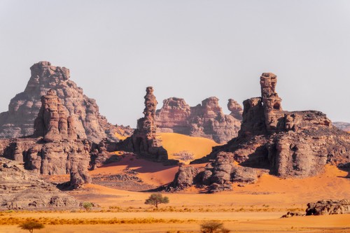 Wandbild sahara wüste - sahara,