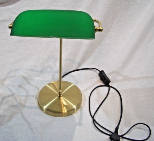 Tischleuchte bankerlampe - tischleuchte,